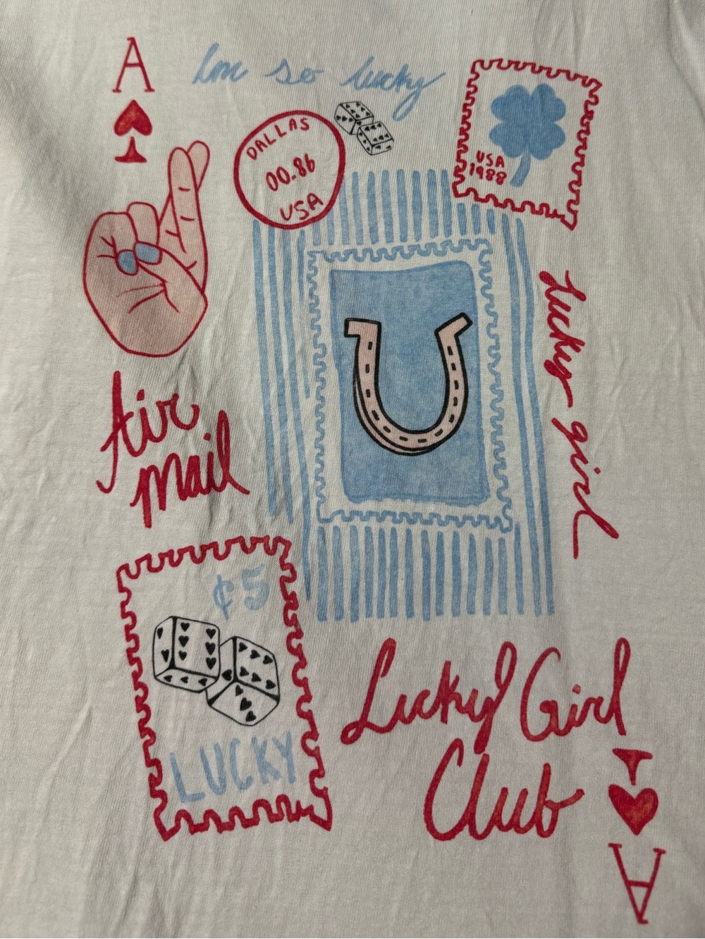 American Apparel women’s boxy cropped graphic tee - Picture 3 of 5